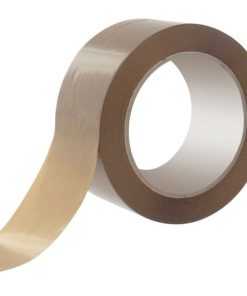 Alternative view of 6 rouleaux adhésifs PP havane 48 mm x 100 m – emballage carton & logistique