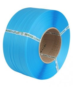 Rouleau de feuillard machine bleu 12 x 0,63 mm – 200 x 3000 m