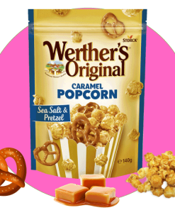 Alternative view of Werther&rsquo;s Original Pop corn au caramel, sel de mer et bretzel ANTI GASPI- 11/2024