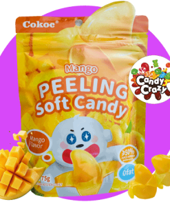Bonbon à éplucher peeling candy mangue