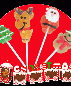 1 Mini sucette Noël Fizzy