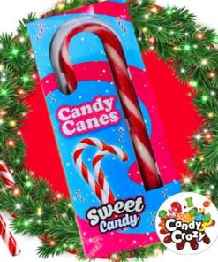 Alternative view of Sucre d’Orge Canne XL en Boîte – Bonbon Traditionnel en Format Géant